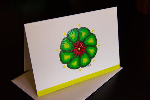 Hikuri in Flower   ~    Greeting cards