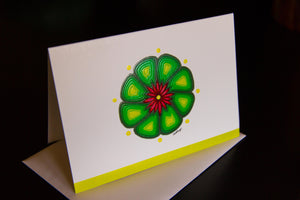 Hikuri in Flower   ~    Greeting cards